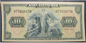 Germany 1949 10 Marks

NOT FOR SALE Banknote