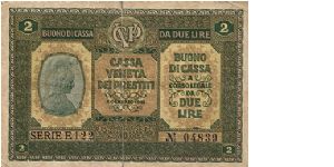 2 Lire Banknote