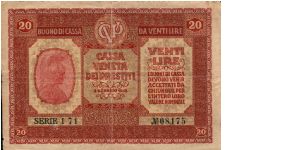 20 Lire Banknote