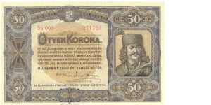 50 Korona Banknote