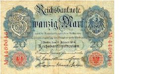 20 Mark
Reichsbanknote Banknote