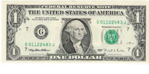1 Dollar 1995 Banknote