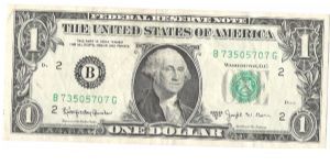 1963B joseph barr note Banknote
