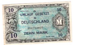 Alied Military Currency Printed By the US BEP Banknote