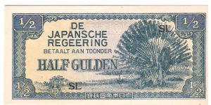 Netherland-Indies
ND1942 Blockletters SL
Japanesse Occupation #1226 
My #3 Note of this series Banknote