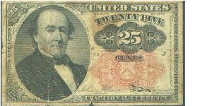US Fractional Currency Banknote