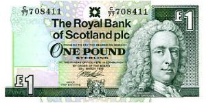 George Matthewson, Group Chief Executive
£1  30 march 1999
Front Lord Ilay
Rev Edinburgh Castle 
Watermark Lord Ilay's Head Banknote