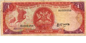 Denominacion: 1 Dollar Banknote