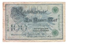 GERMANY 100 Banknote