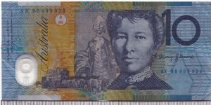 Australia 1998 10 dollars. Banknote