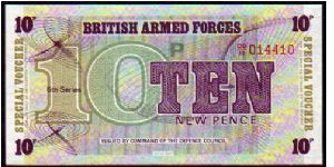 10 New Pence
PK M48

(British Armed Forces) Banknote