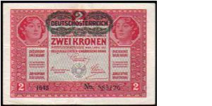 2 Kronen__

Pk 50 Banknote