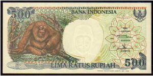 500 Rupiah
Pk 128 Banknote