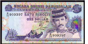 1 Ringgit - 1 Dollar__

Pk 13b Banknote
