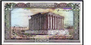 50 Livres
Pk 65 Banknote