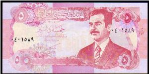 5 Dinars
Pk 80c Banknote