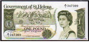 (St.Helena)

1 Pound
Pk 9a Banknote