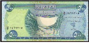 500 Dinars
Pk 92 Banknote
