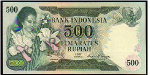 500 Rupiah
Pk 117 Banknote