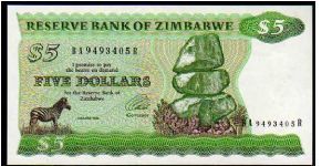 5 Dollars

Pk 2d Banknote