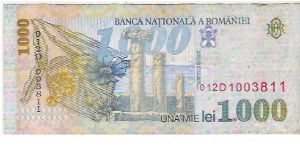 1.000 LEI
012D1003811 Banknote