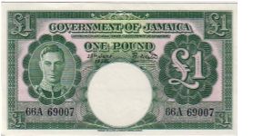 BANK OF JAIMACA-
- 10/- Banknote