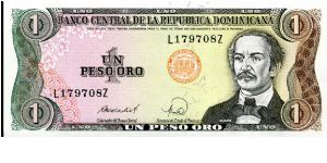 1 Gold pesos
Purple/Green
Bank Seal & Durate
Sugar refinery & ships
Security Thread
T De La Rue Banknote