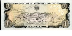 Banknote from Dominican Republic