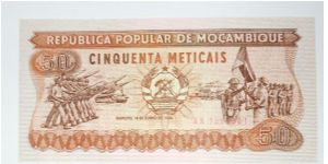 50 meticais Banknote