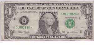 2003 DALLAS FRN
*STAR NOTE* Banknote