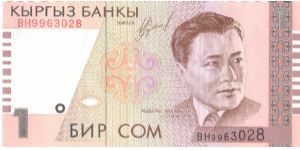 1994 KYRGYZ BANK 1 SOM

P7 Banknote