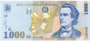 1998 BANCA NATIONAL A ROMANIEI 1000 LEI

P106 Banknote