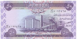 2003 *DEMOCRATIC REPUBLIC* CENTRAL BANK OF IRAQ 50 DINARS

P90 Banknote