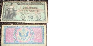 5 Cents. Military Payment Certificate. Banknote