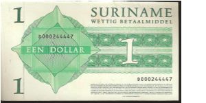 P155
1 Dollar Banknote