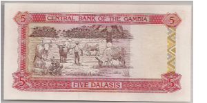 Banknote from Gambia