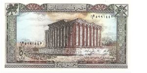 50 pounds; 1988 Banknote