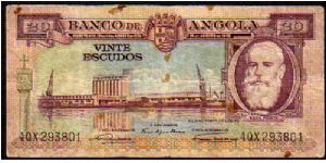 20 Escudos__
Pk 87__

15.08.1956
 Banknote