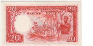 Banknote from British West Africa