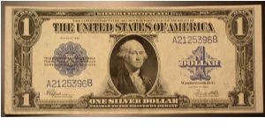 1923 Large Size Silver Certificate
7 digit serial number Banknote