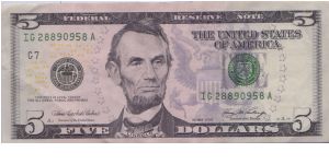 2006 $5 CHICAGO FRN

**NEW COLORIZED NOTE** Banknote