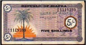 5 Shillings__

Pk 1 Banknote