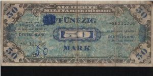 50 funfzig mark Banknote