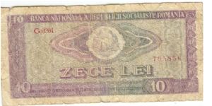 10 ZECE LEI Banknote