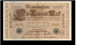 1000 mark Banknote
