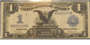 Black Eagle XF
1.00 Silver Certificate Banknote