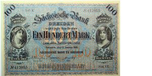 100 Marks Banknote
