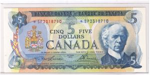Canada ** notes
$5 Banknote