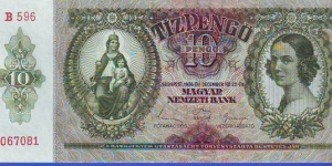  10 Pengo Banknote