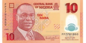 10Naira (POLYMER) Banknote